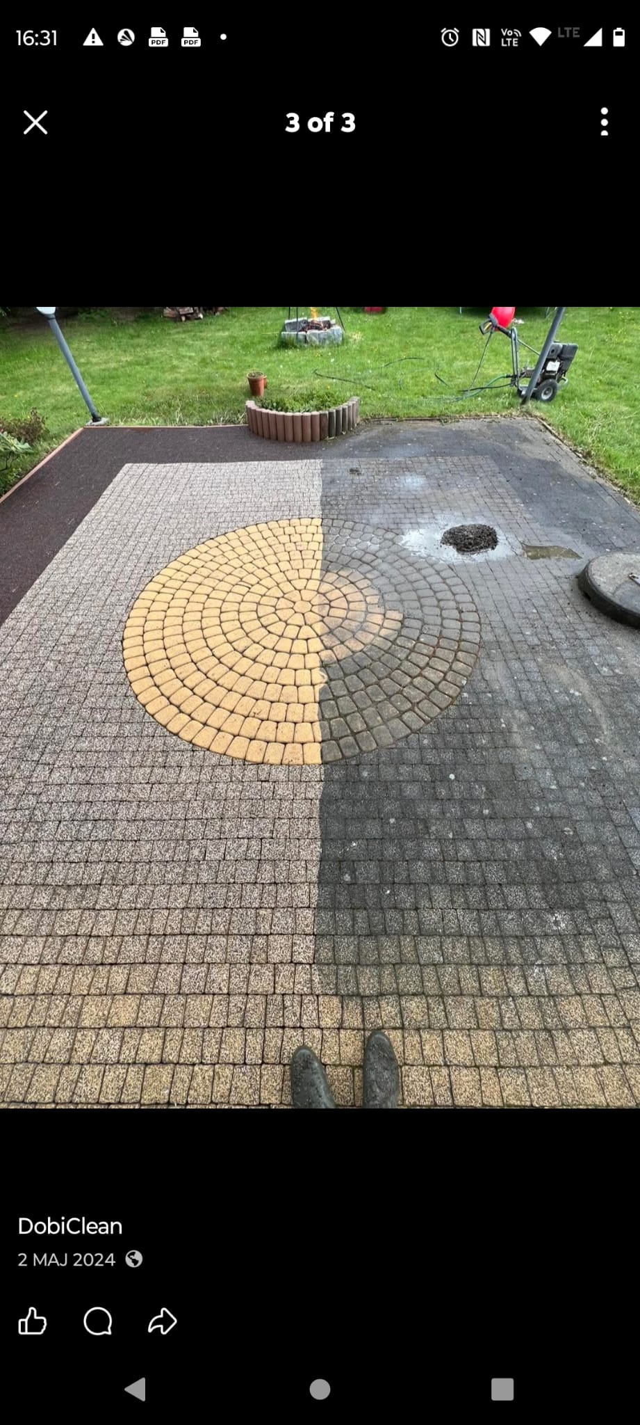 MYCIE KOSTKI BRUKOWEJ